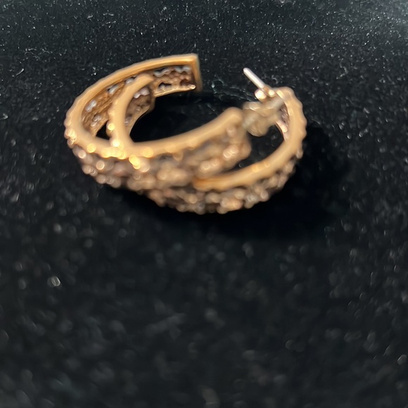 Gold Brass Hoops by Barse - Picture 3 of 5